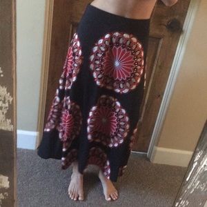 Gypsy pullover midi skirt